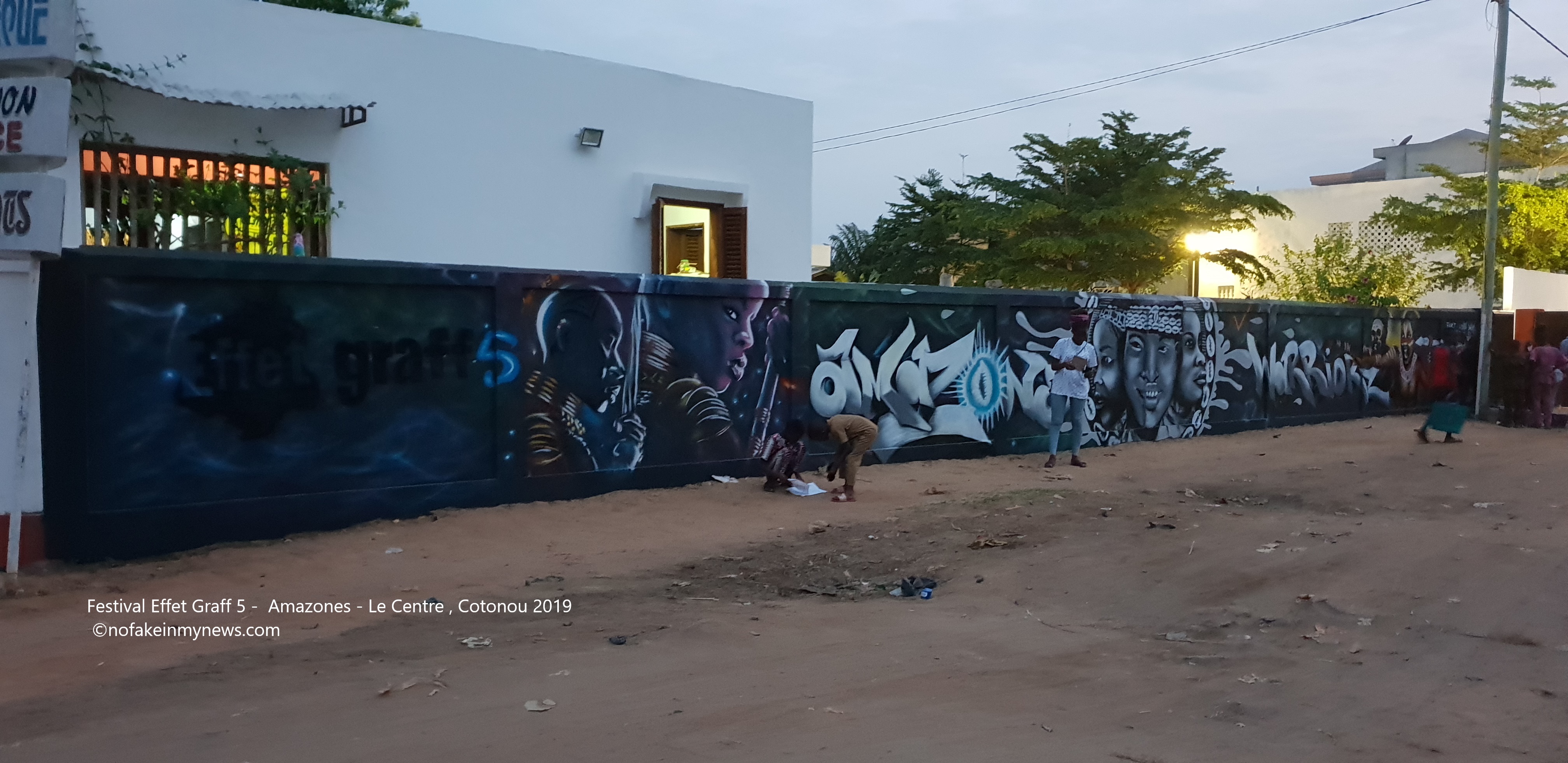 Festival Effet Graff 5 – Amazones – Le Centre Cotonou 2019 – ©nofakeinmynews