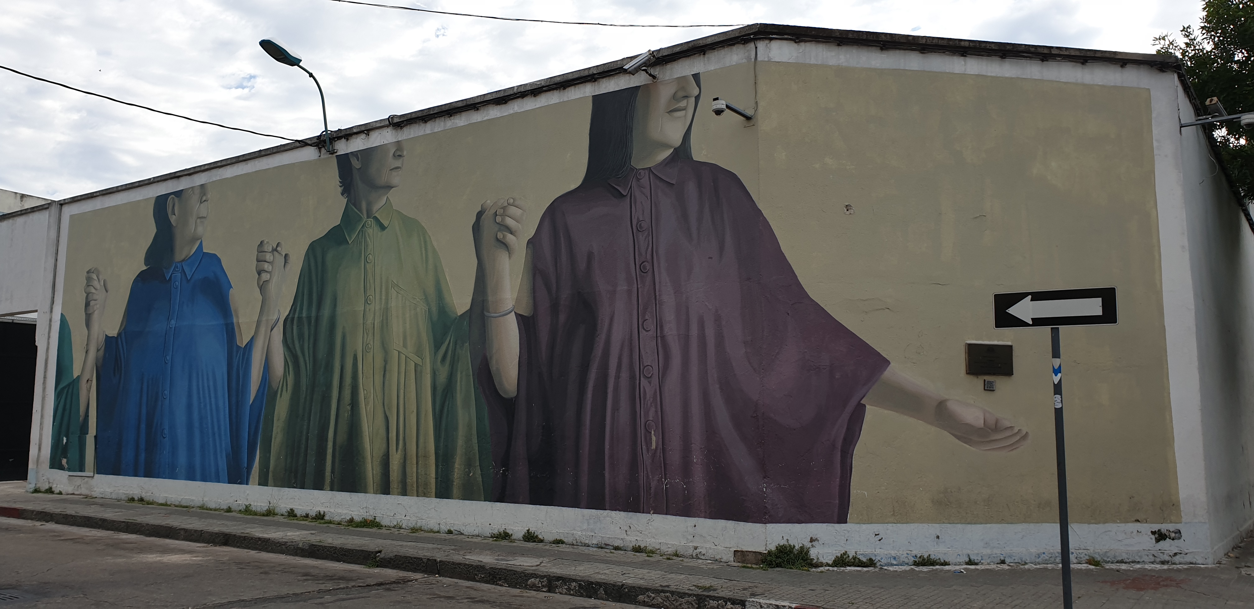 Mur réalisé par Fitz et Theic Licuado - Montevideo- Uruguay 2020 - ©nofakeinmynews.com