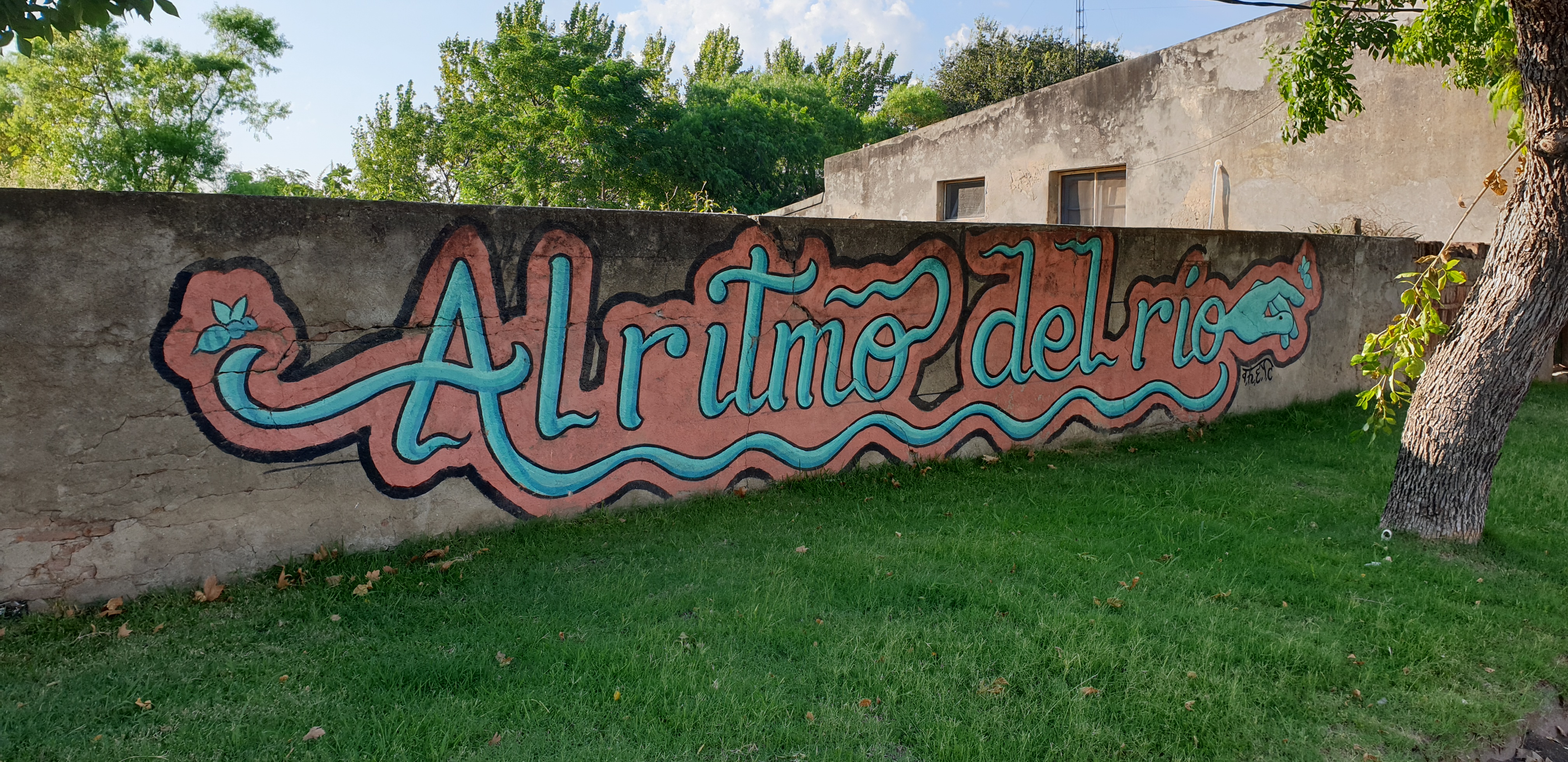 Mur réalisé par le collectif Licuado - Villa Soriano- Uruguay 2020 - ©nofakeinmynews.com