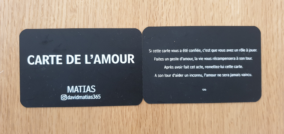 Les cartes de l'amour par David Matias 2 - Genève - Aout 2020 ©No Fake In My News